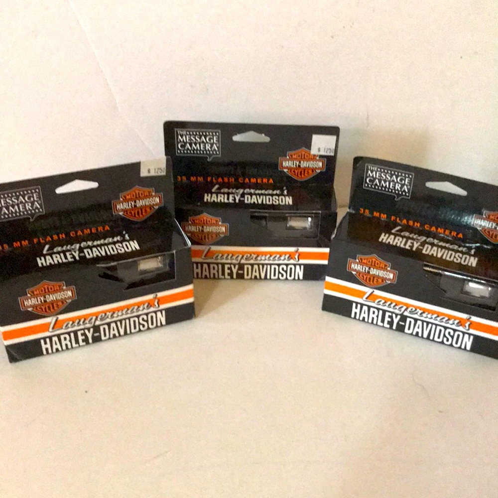 COPY - NEW bundle Vintage Harley Davidson camera